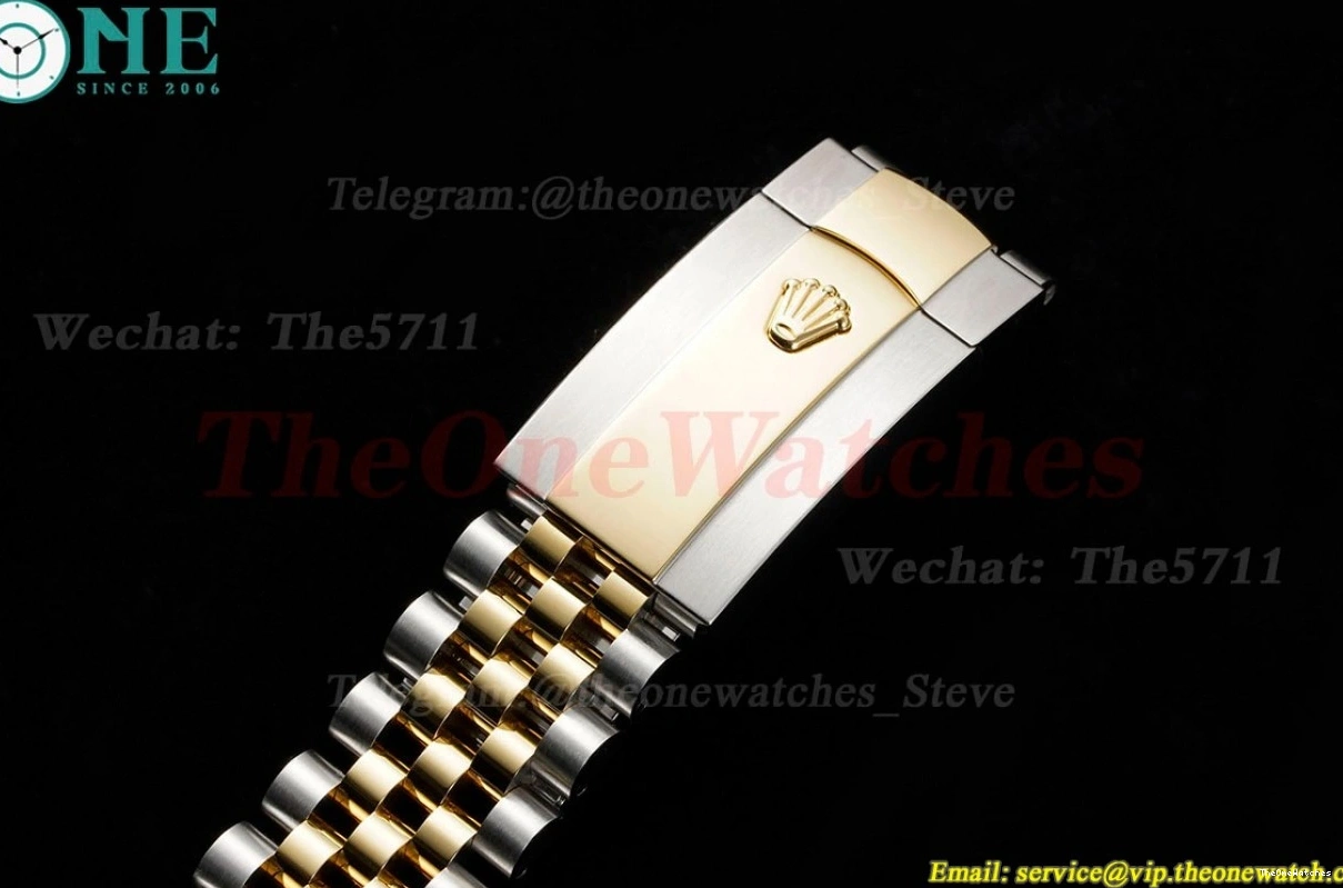 Blk SS VR3235 41MM YG 126333 Jub Datejust Stk GMF 904L 0211